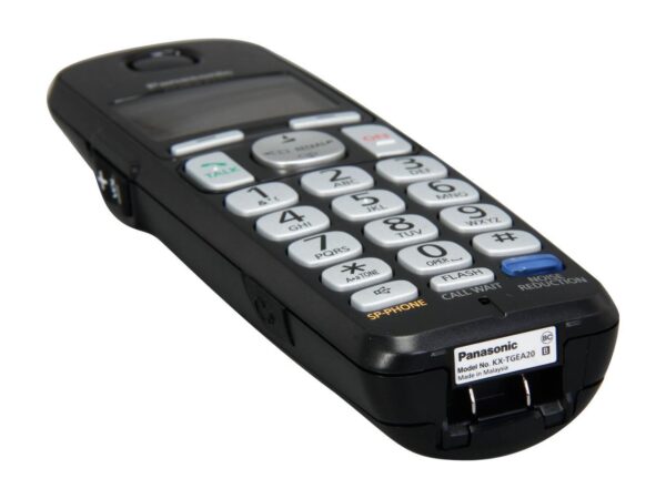 Panasonic KX-TGE210B Expandable Cordless Phone with Large Keypad