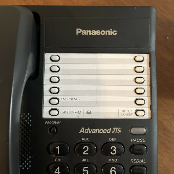 Panasonic KX-TS105B Phone One Line Corded Speakerphone - Image 3